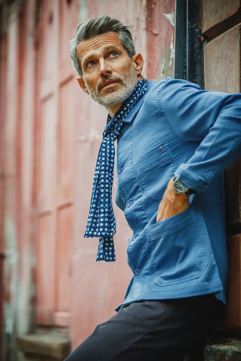 &SONS Blue Bolt Chore Jacket Best