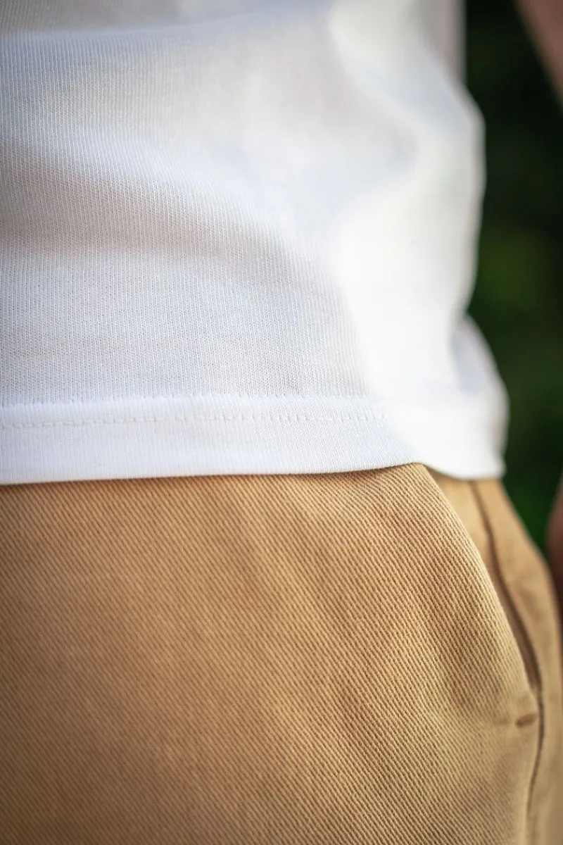 &SONS Boxer Pocket T-Shirt White Cheap