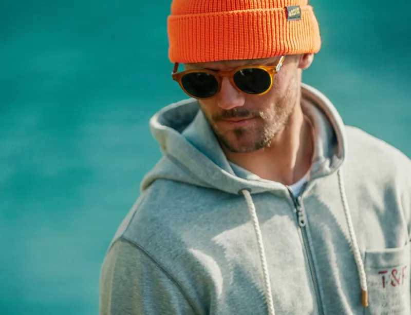 &SONS Bright Orange Atlantic Watch Cap / Beanie Store