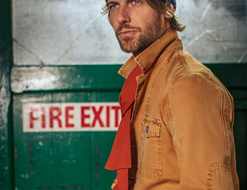 &SONS Burnt Orange Scarf Flash Sale