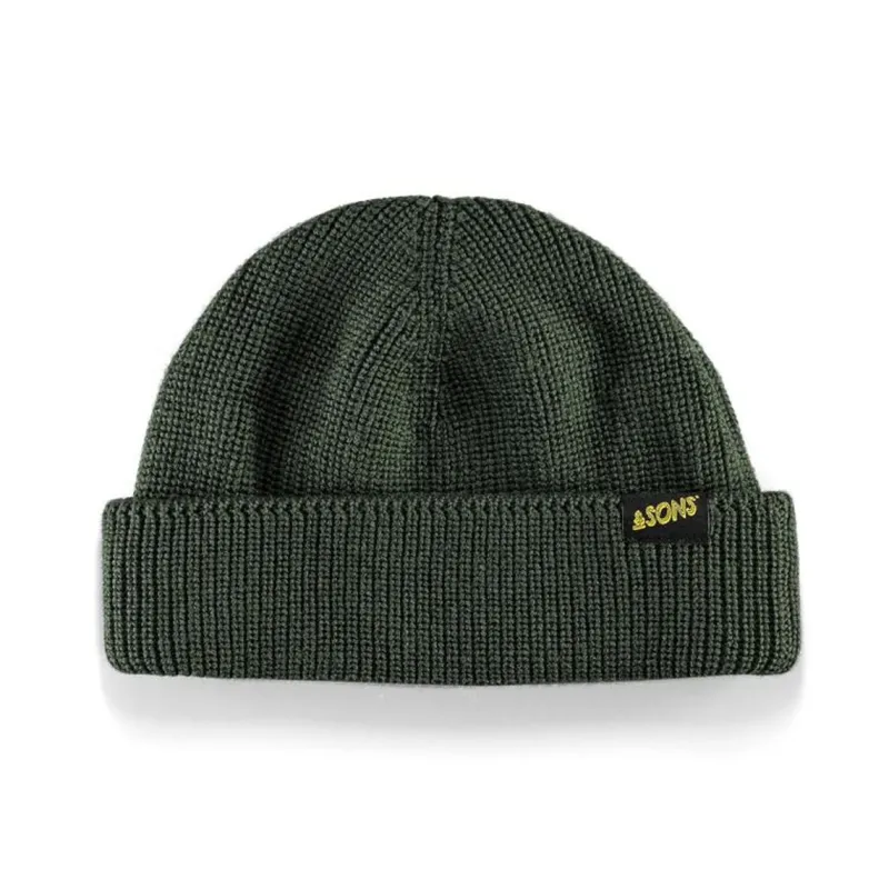 &SONS Forest Green Atlantic Watch Cap / Beanie New