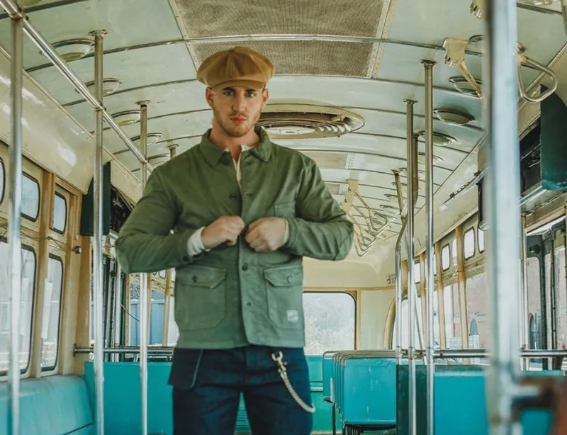 &SONS Jackson Traditional Baker Boy Hat - Tan Flash Sale