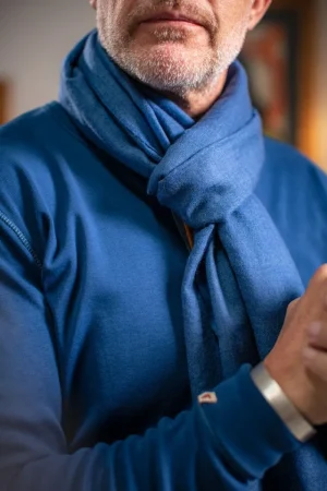 &SONS Outlaw Scarf Denim Blue Discount