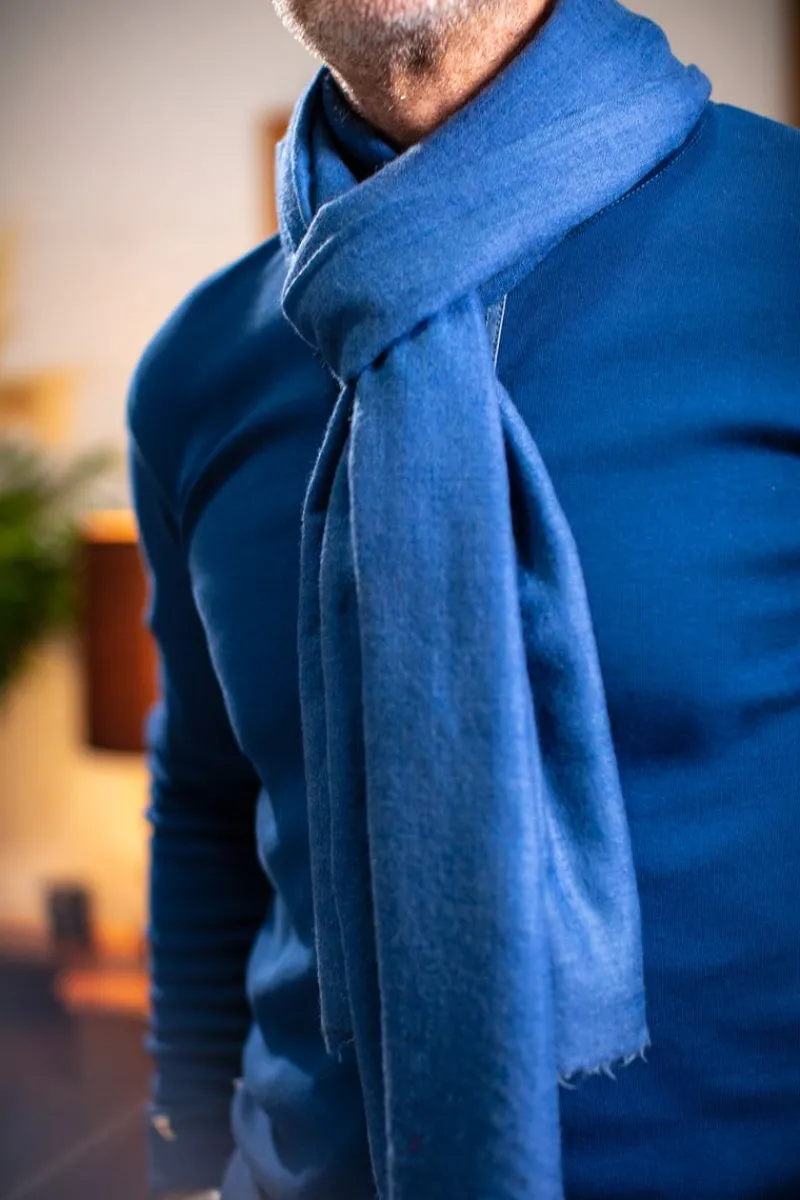 &SONS Outlaw Scarf Denim Blue Discount