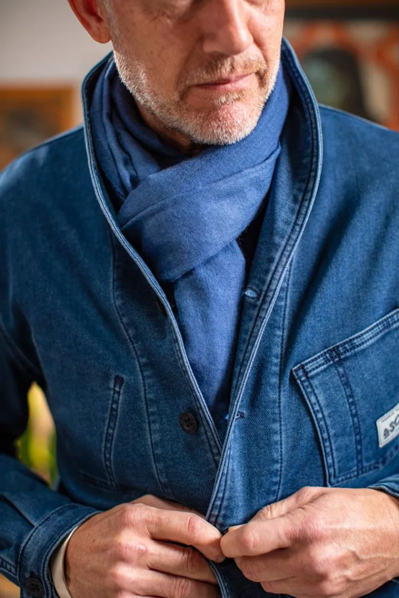 &SONS Outlaw Scarf Denim Blue Discount