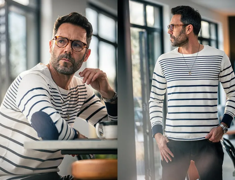 &SONS 21 Breton Long Sleeve Top Clearance
