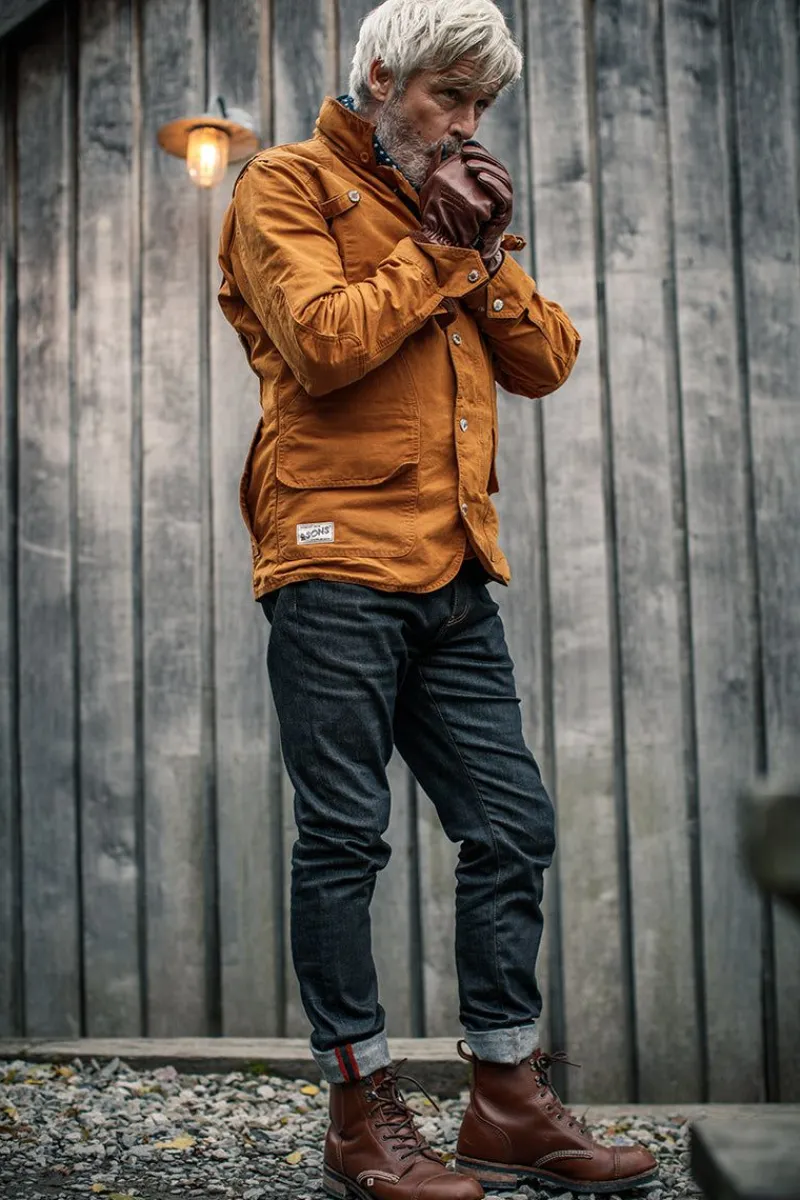 &SONS Adventure Gloves Oxblood Brown Store