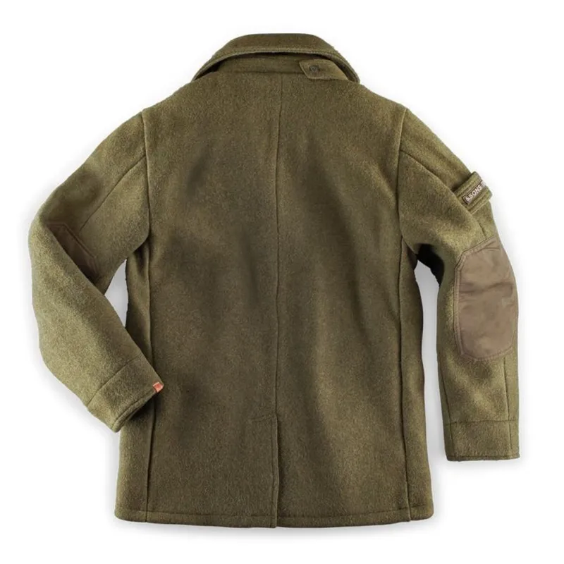 &SONS Boardwalk Peacoat Army Green Cheap