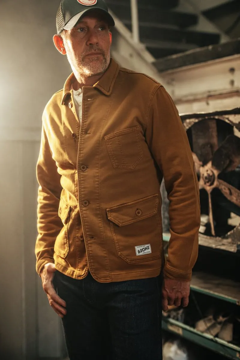 &SONS Carver Jacket Tan Store