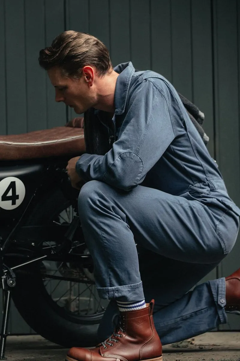 &SONS Churchill Coveralls Dark Denim Online