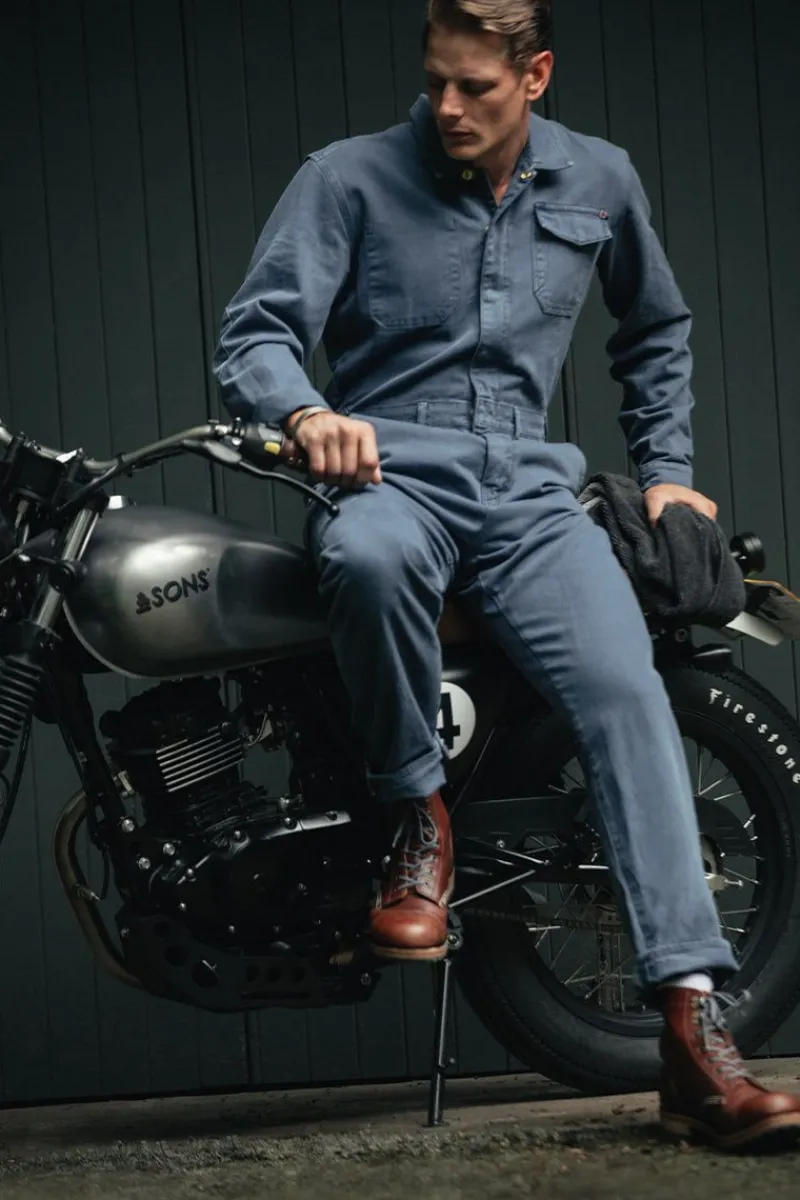 &SONS Churchill Coveralls Dark Denim Online