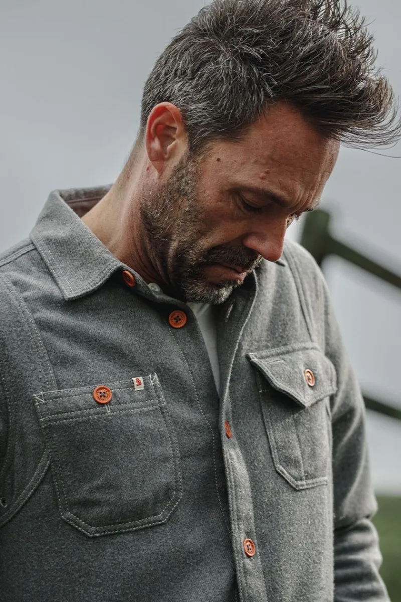 &SONS Cloud Shirt Grey Store