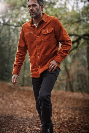 &SONS Cloud Shirt Rust Hot