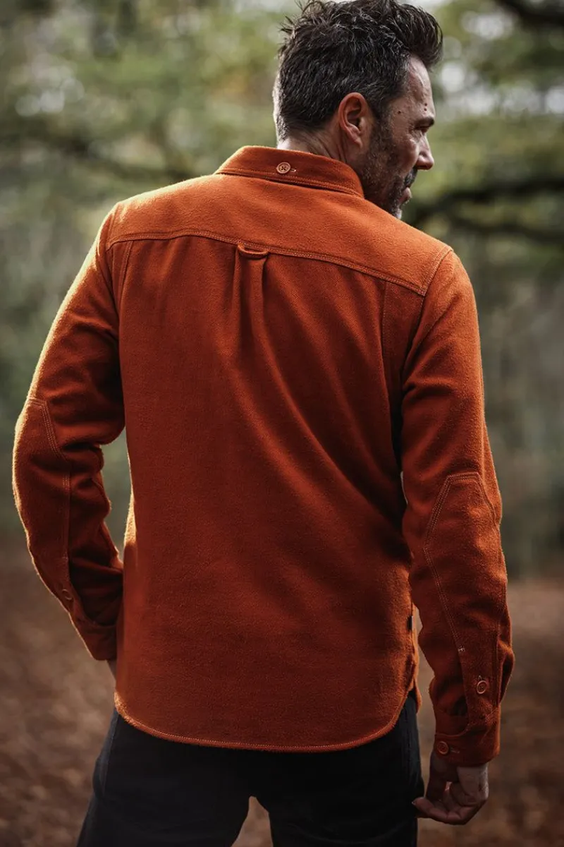 &SONS Cloud Shirt Rust Hot