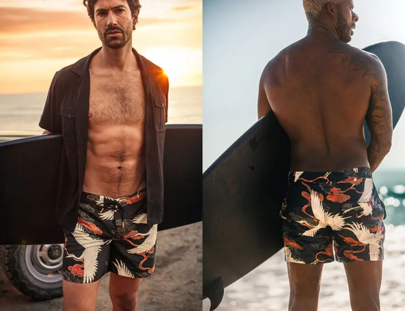 &SONS Crown Swim Shorts Black Discount