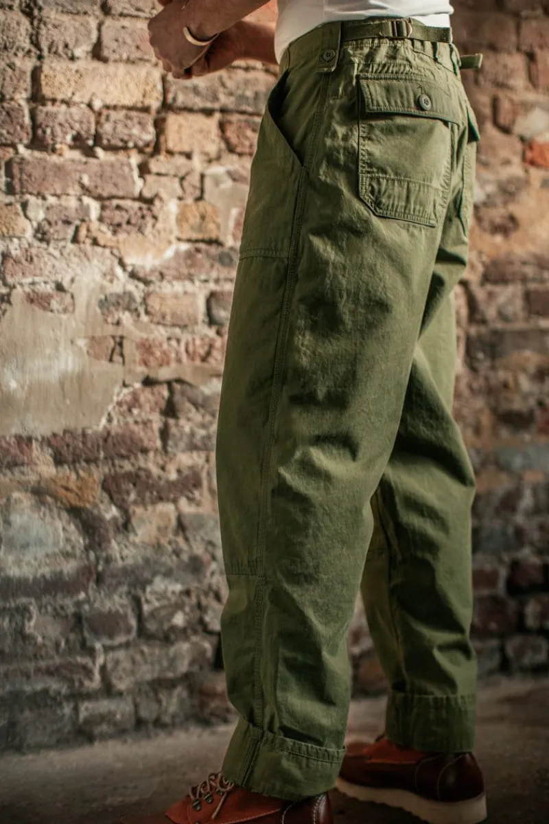 &SONS Fatigue Pant Army Green Clearance
