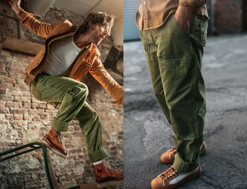 &SONS Fatigue Pant Army Green Clearance