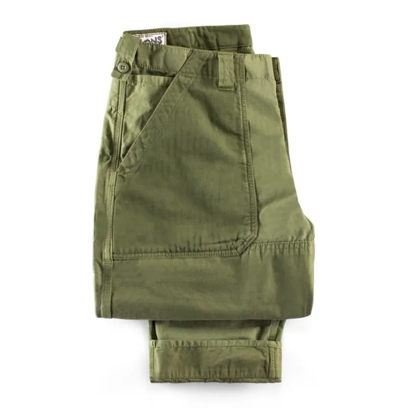 &SONS Fatigue Pant Army Green Clearance