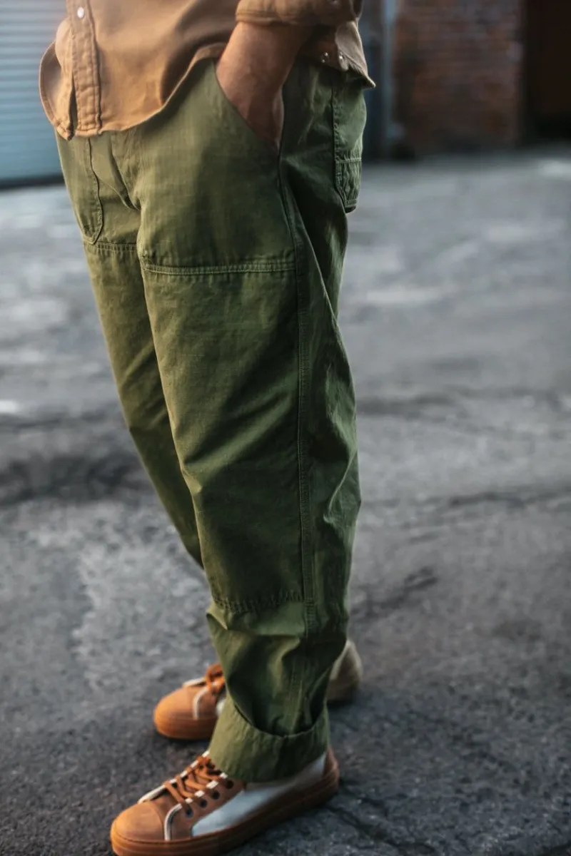 &SONS Fatigue Pant Army Green Clearance