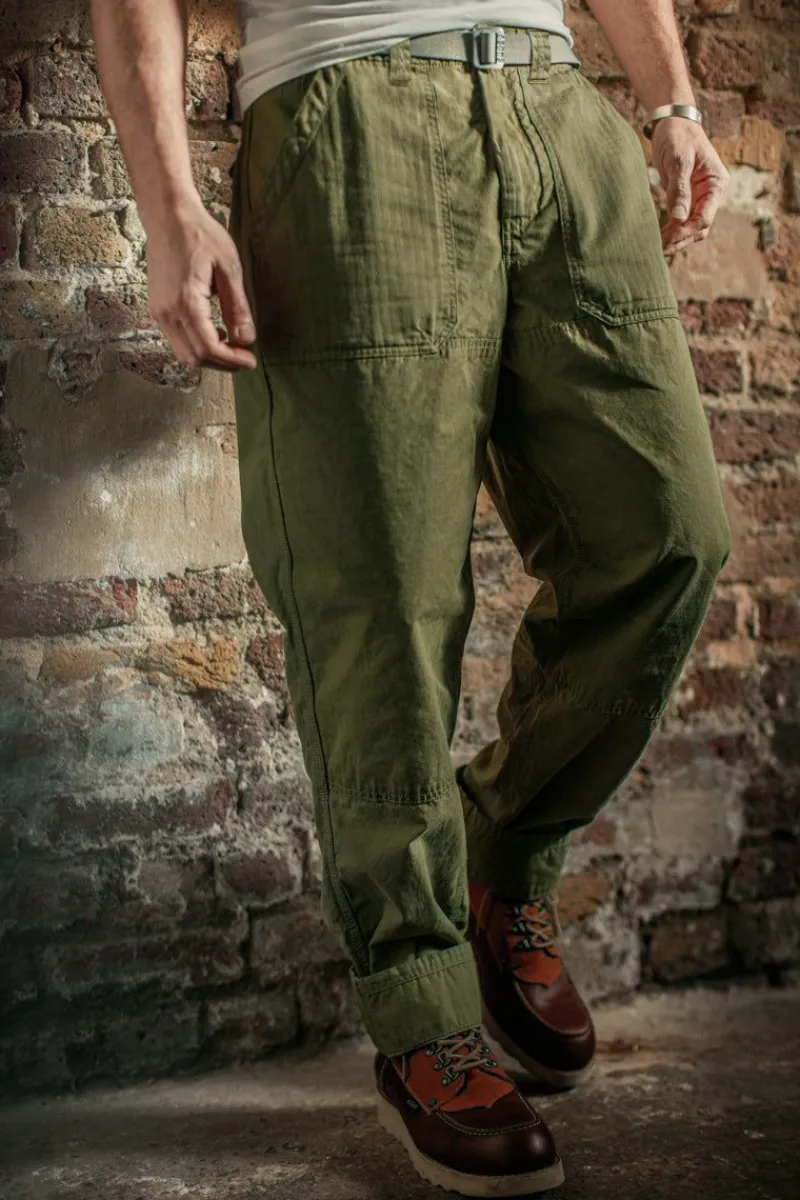 &SONS Fatigue Pant Army Green Clearance
