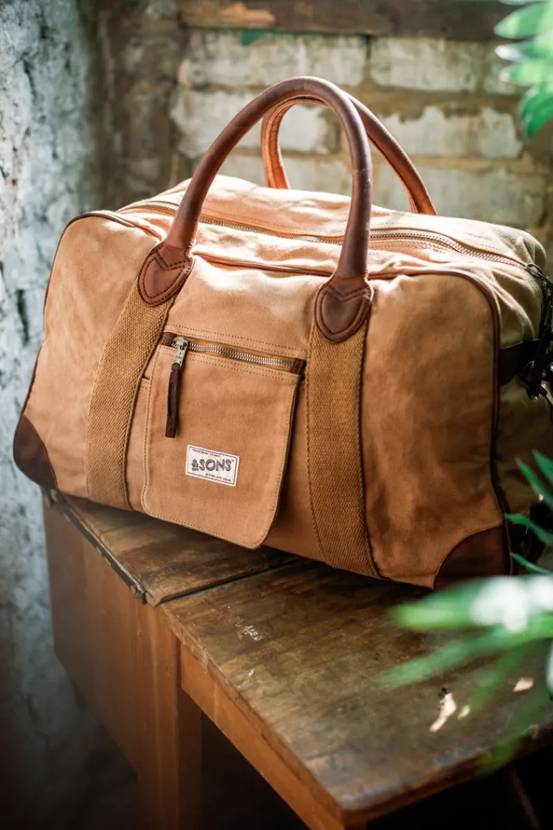 &SONS Getaway Bag Tan Online