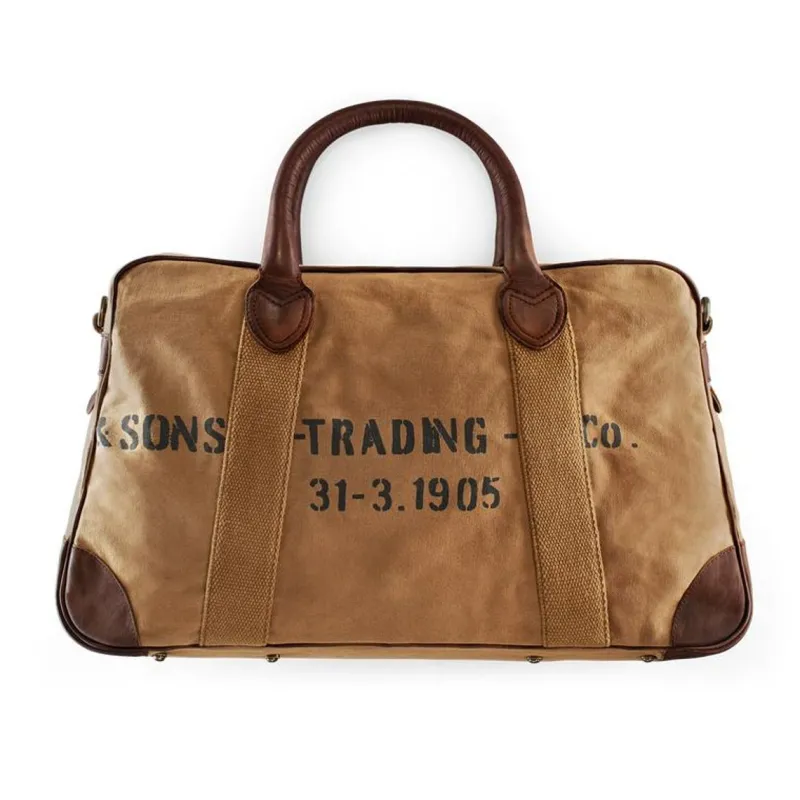 &SONS Getaway Bag Tan Online