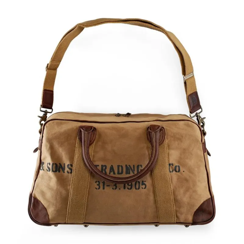 &SONS Getaway Bag Tan Online