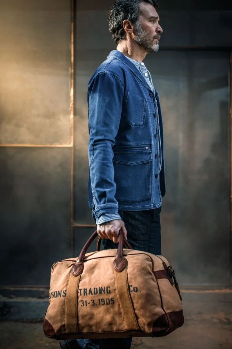 &SONS Getaway Bag Tan Online
