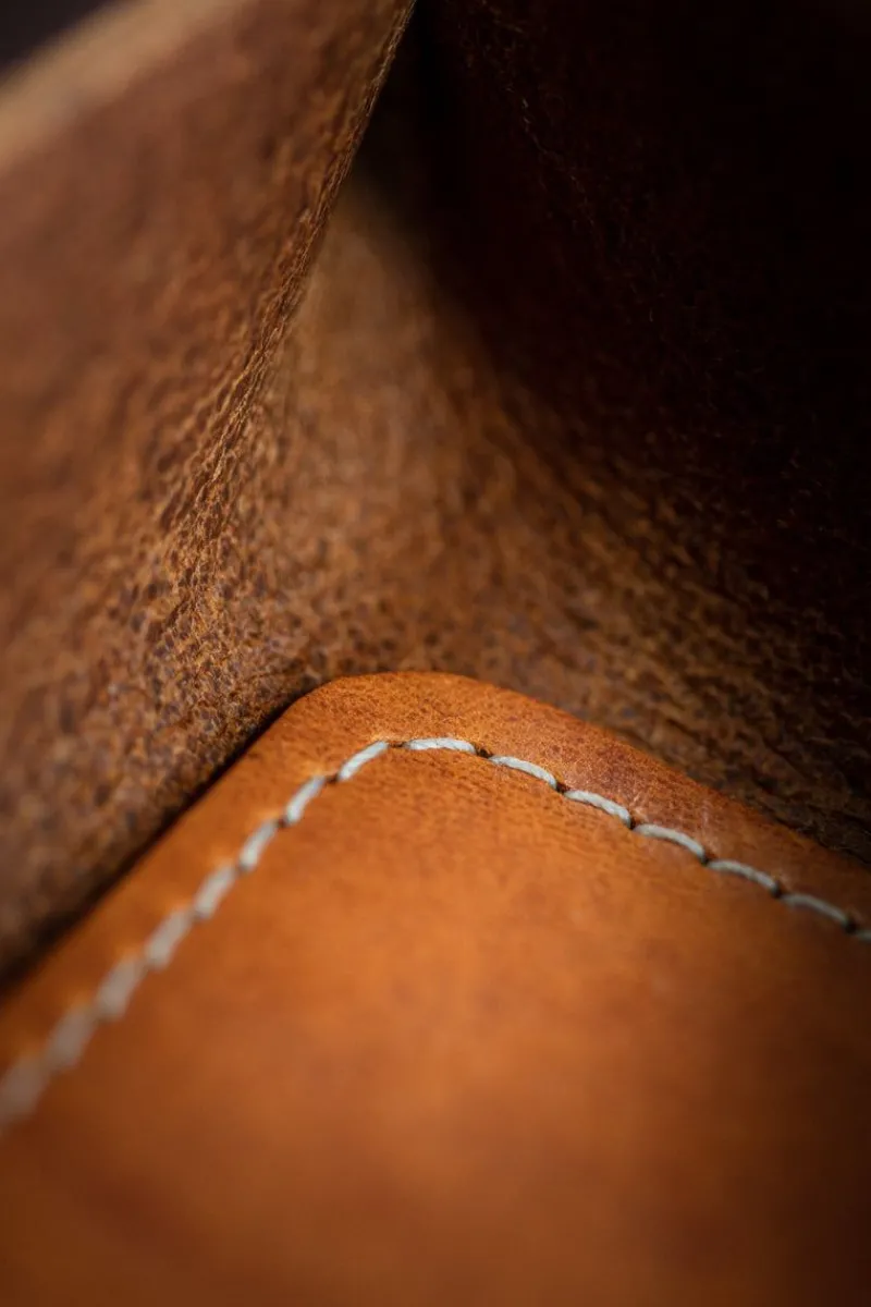 &SONS Leather Tray Tan Best