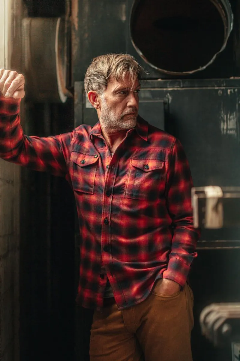 &SONS Logger Shirt Red Best