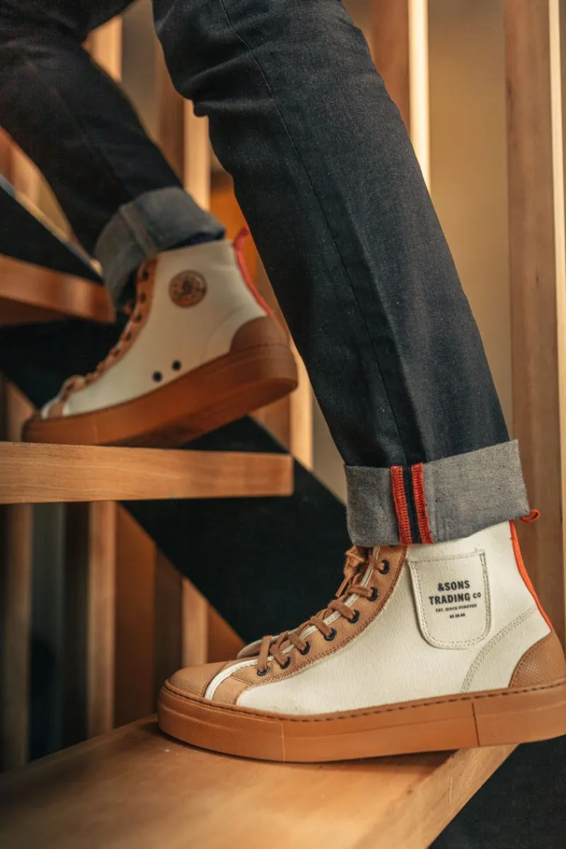 &SONS New Baseline Basketball High Top Raw Online