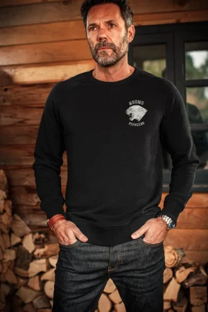 &SONS Panther Pioneers Sweatshirt Black Outlet