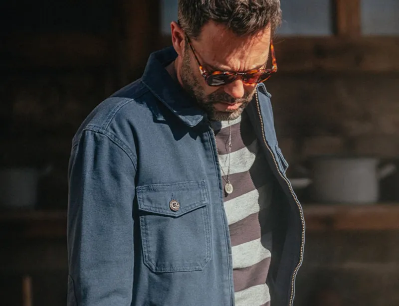 &SONS Papillon T-Shirt Grey Stripe Outlet