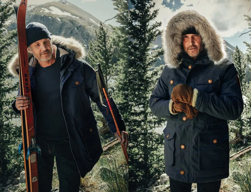 &SONS Ridge Snow Parka Navy Best Sale