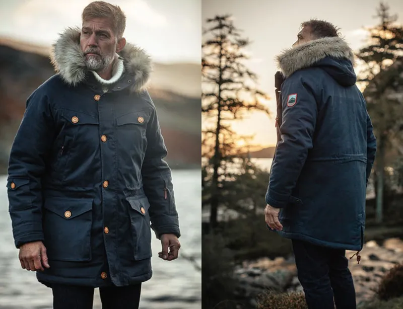&SONS Ridge Snow Parka Navy Best Sale