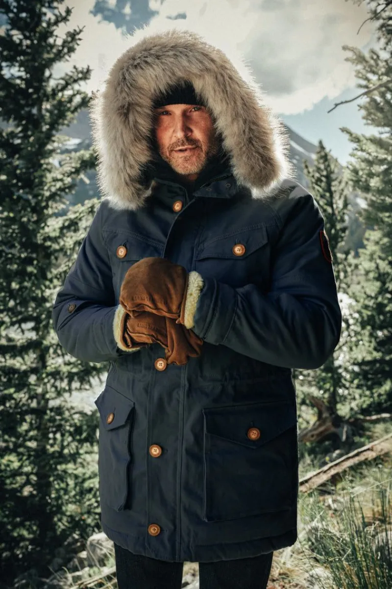&SONS Ridge Snow Parka Navy Best Sale