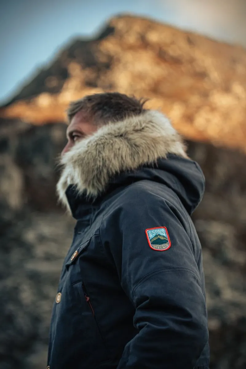 &SONS Ridge Snow Parka Navy Best Sale