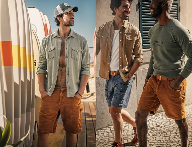 &SONS San Diego Shorts Tan Shop