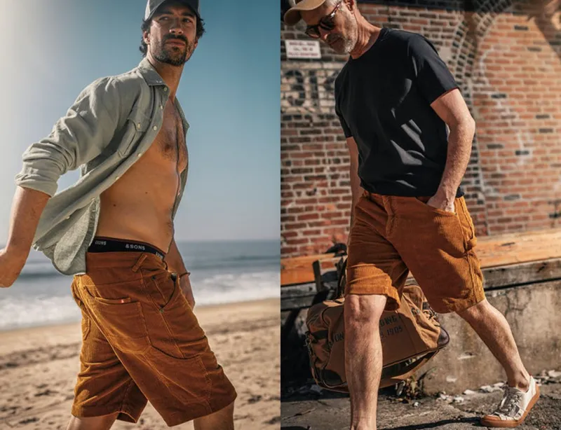 &SONS San Diego Shorts Tan Shop