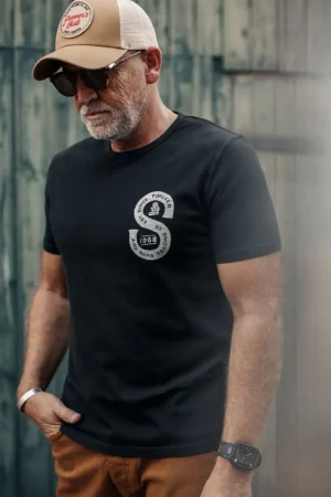 &SONS Sigma T-Shirt Black Cheap