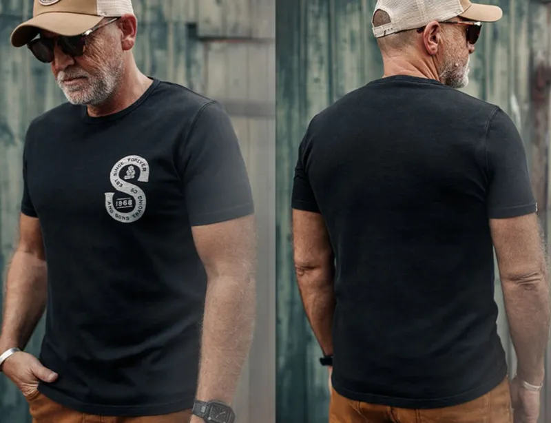 &SONS Sigma T-Shirt Black Cheap