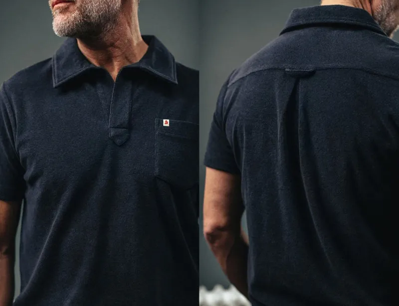 &SONS Solar Polo Navy Best Sale