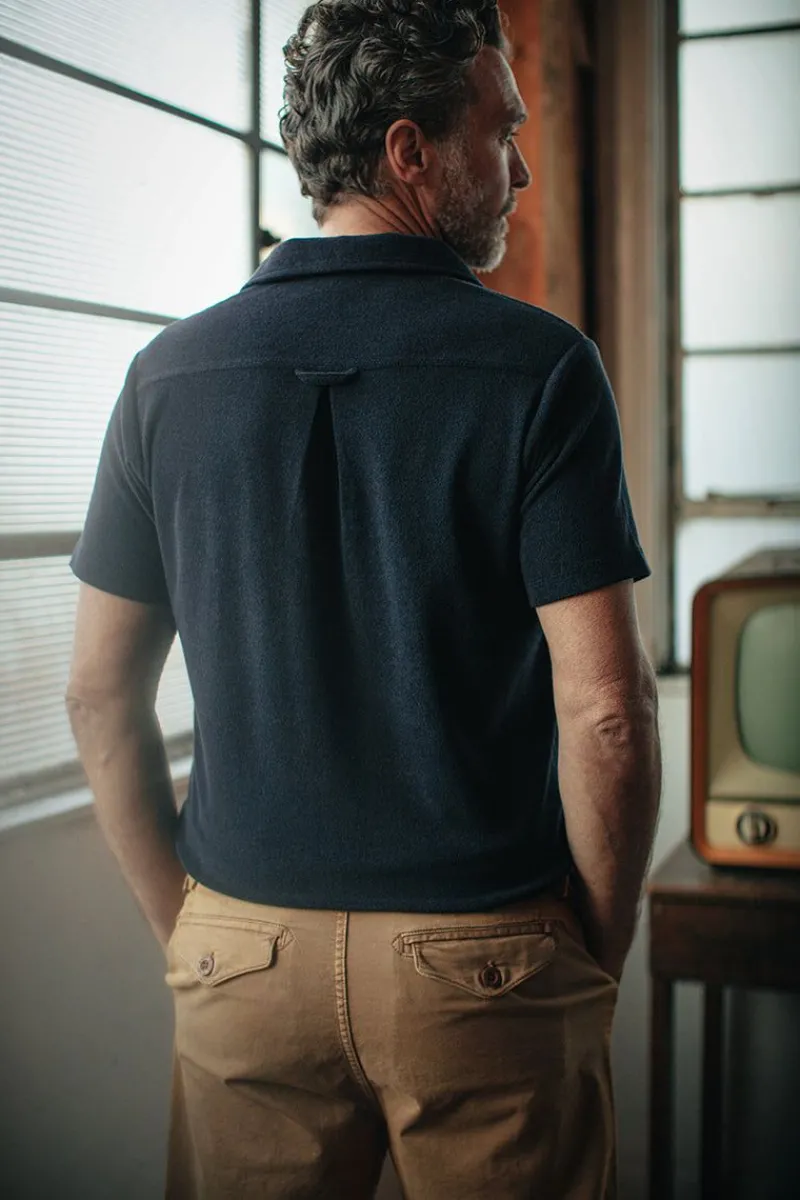 &SONS Solar Polo Navy Best Sale
