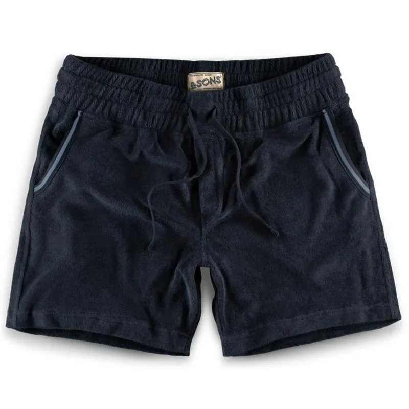 &SONS Solar Shorts Navy Discount