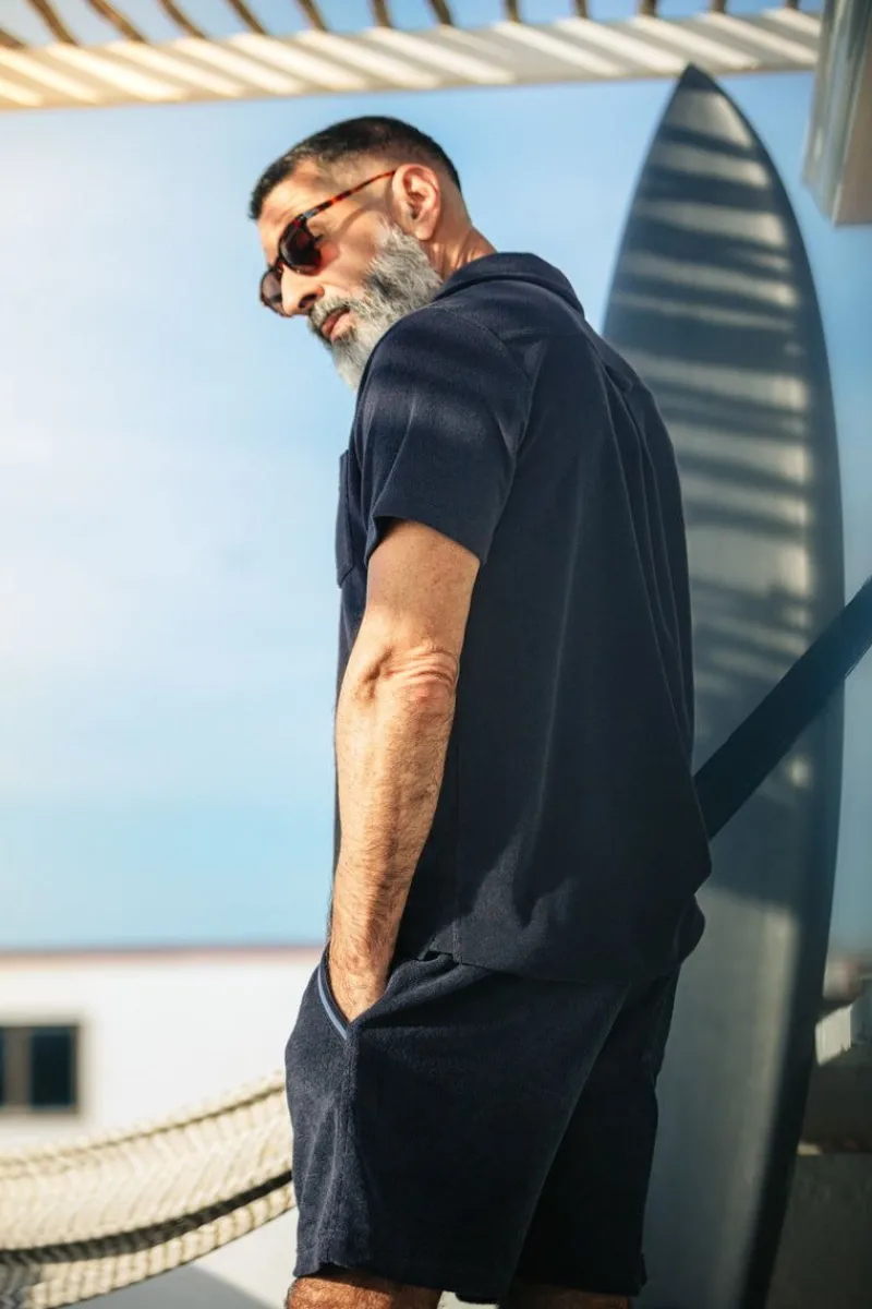 &SONS Solar Shorts Navy Discount