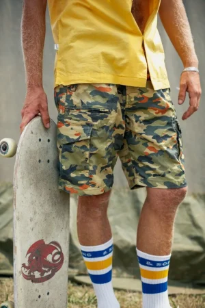 &SONS Surplus Army Shorts Camo Outlet