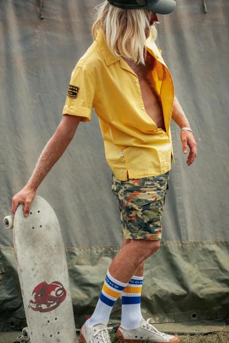 &SONS Surplus Army Shorts Camo Outlet