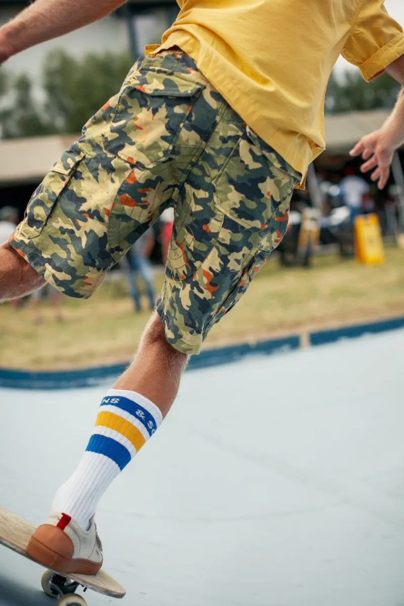 &SONS Surplus Army Shorts Camo Outlet