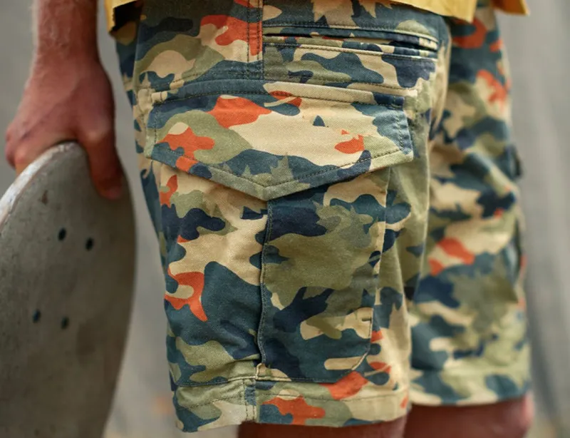 &SONS Surplus Army Shorts Camo Outlet