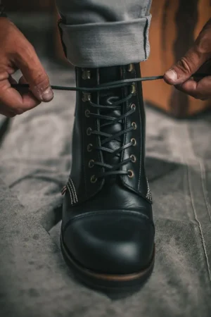 &SONS The Drover Boot Black Best Sale